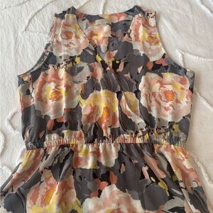 Floral Sleeveless Top